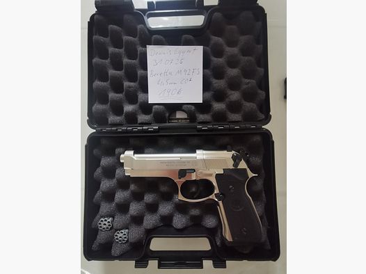 Beretta M92 FS Nickel 4,5mm CO2
