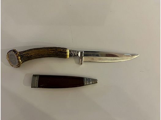 Original Jagdmesser Linder Classic, Solingen, Deutschland, Sammlerstück