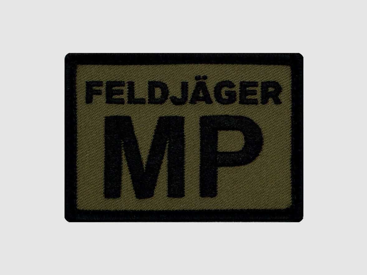 Café Viereck Patch Feldjäger MP