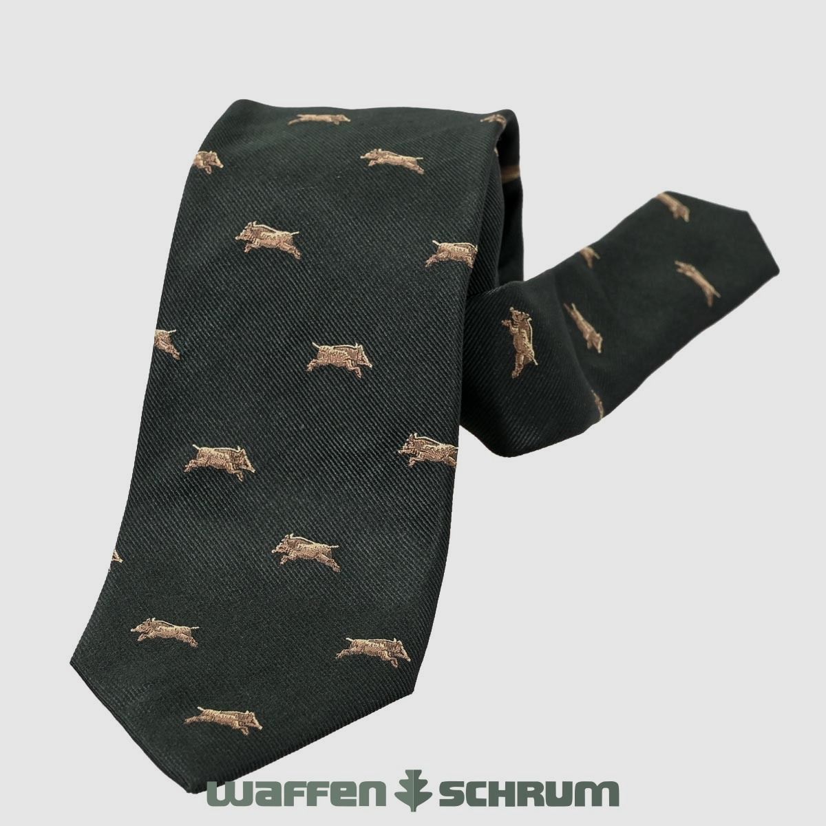 Tom Schlüter GmbH Krawatte Wildschwein Grün