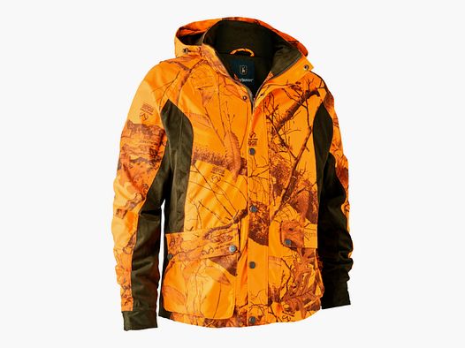 Deerhunter Herren Jacke Explore Transition Orange Camouflage