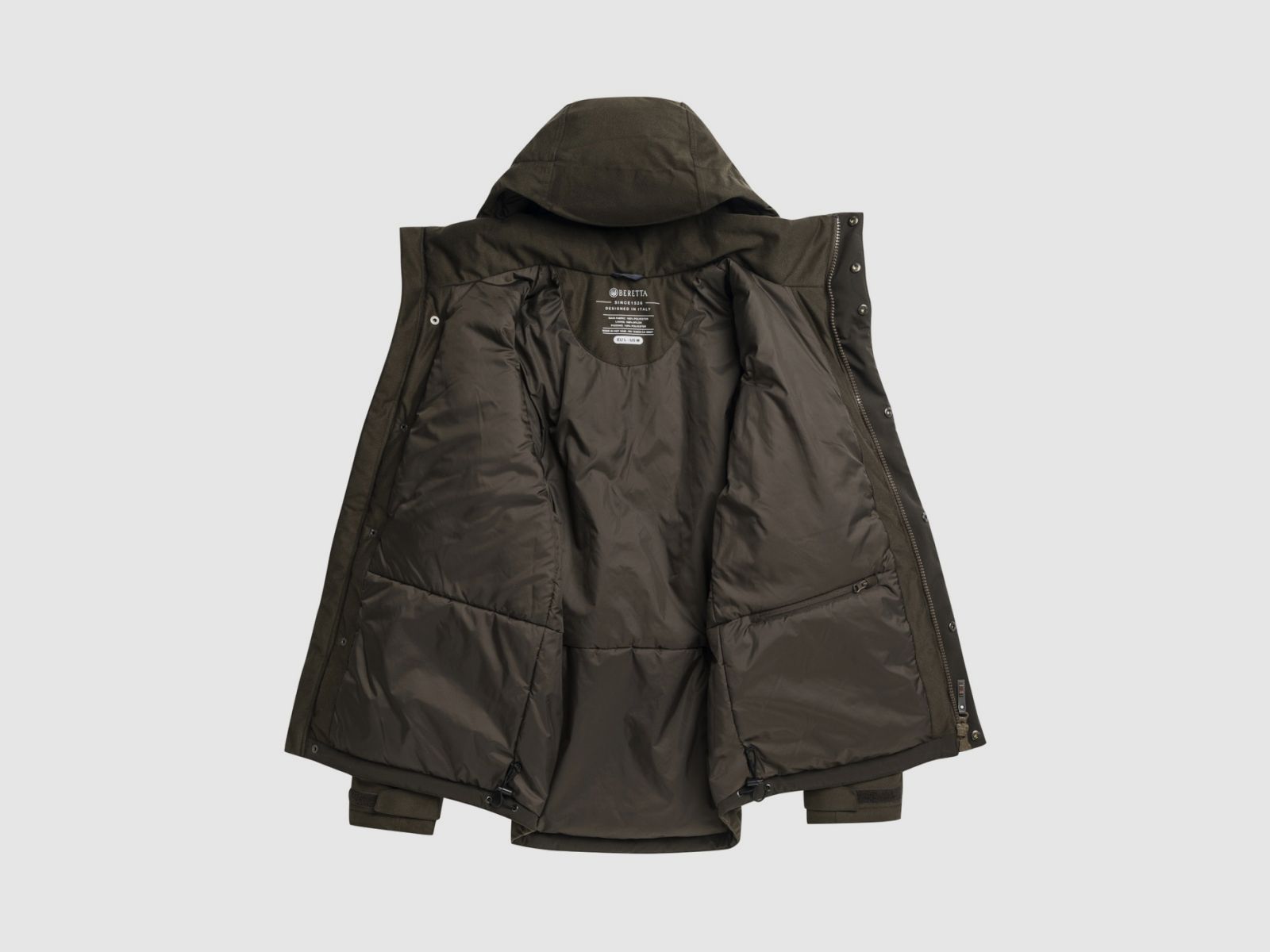 BERETTA Mull Insulated Jacke Brown Bark