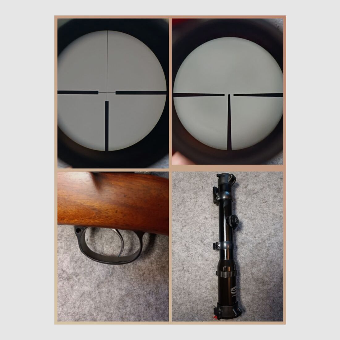 CZ BRNO Frankonia 98er Stutzen mit zwei ZF + Rückstecher Abzug