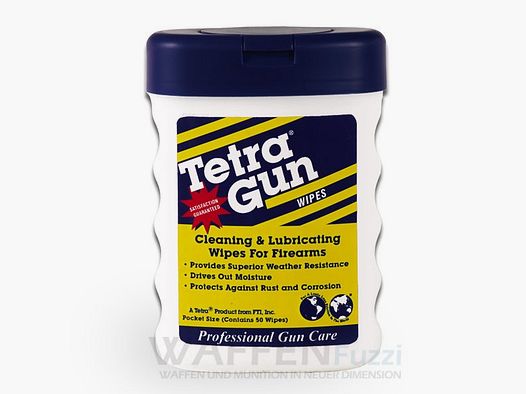 Waffenreinigungstücher Öl getränkt