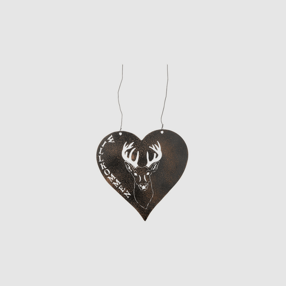 Gilde Metall Herz Hirsch