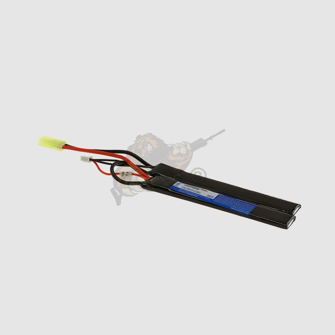 Airsoft LiPo Akku 7.4V 1300mAh 20C Stock Twin Type