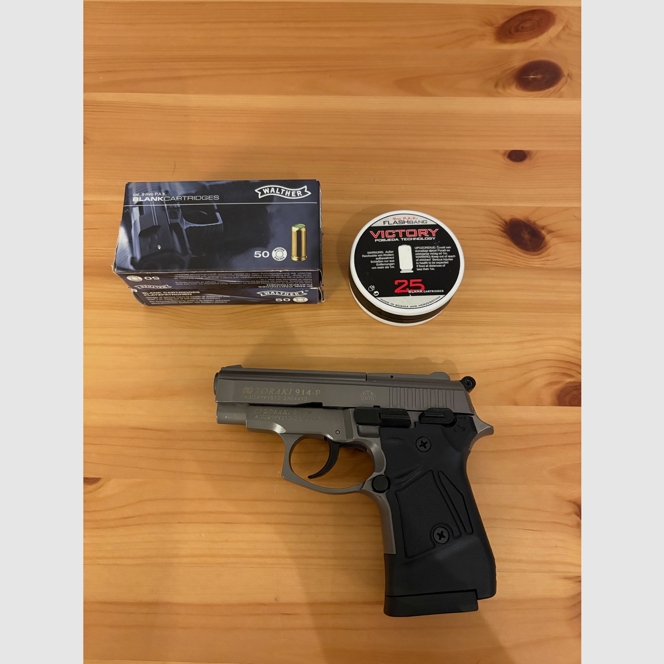 Zoraki 914 pistola de fogueo Titan, imagen 1 de 3