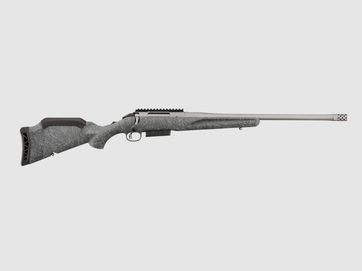 RUGER AMERICAN RIFLE GENERATION II STANDARD .450 BUSHMASTER 20"/51CM GRIGIO 11/16"-24