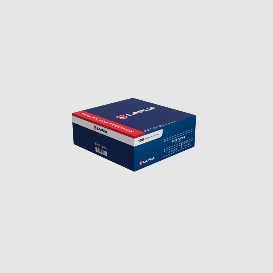 LAPUA ENVELOPPE - .30-06SPR. - BOXER - 100 PIÈCES - EN BOÎTE, image 1 sur 2