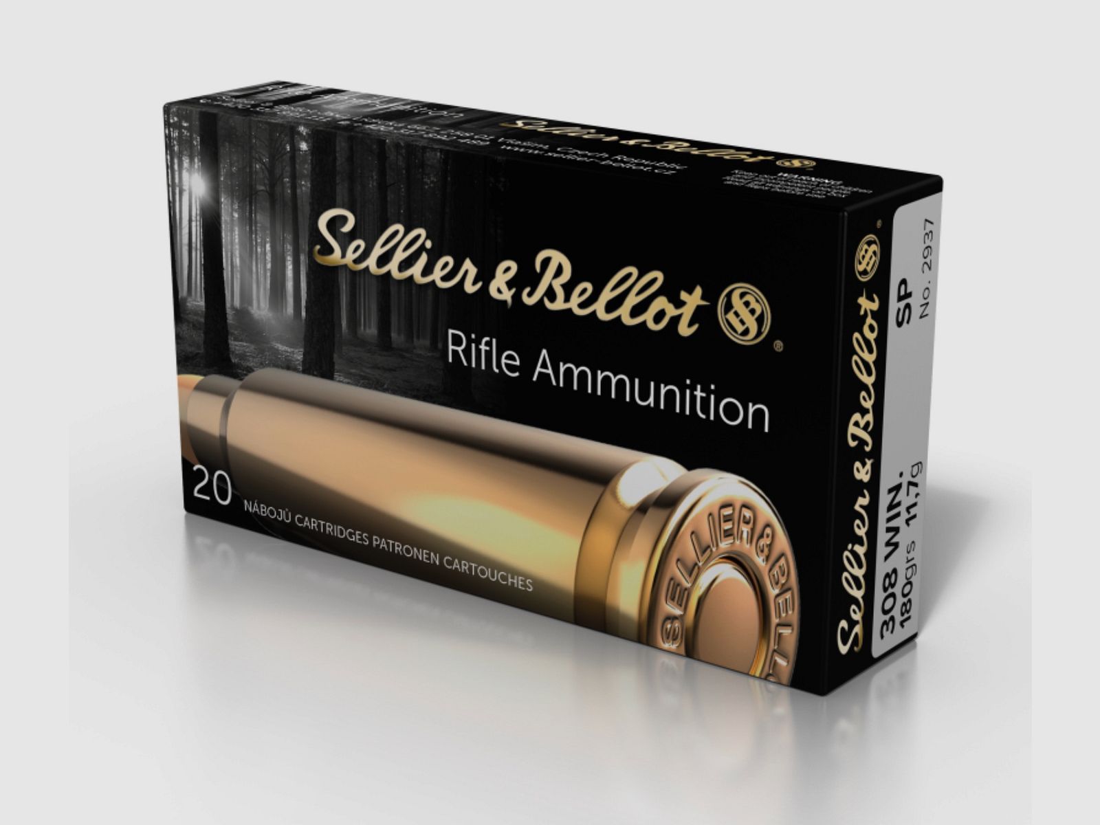 Sellier & Bellot 60162 .308 Win. Teilmantel SP 11,7g/180grs.