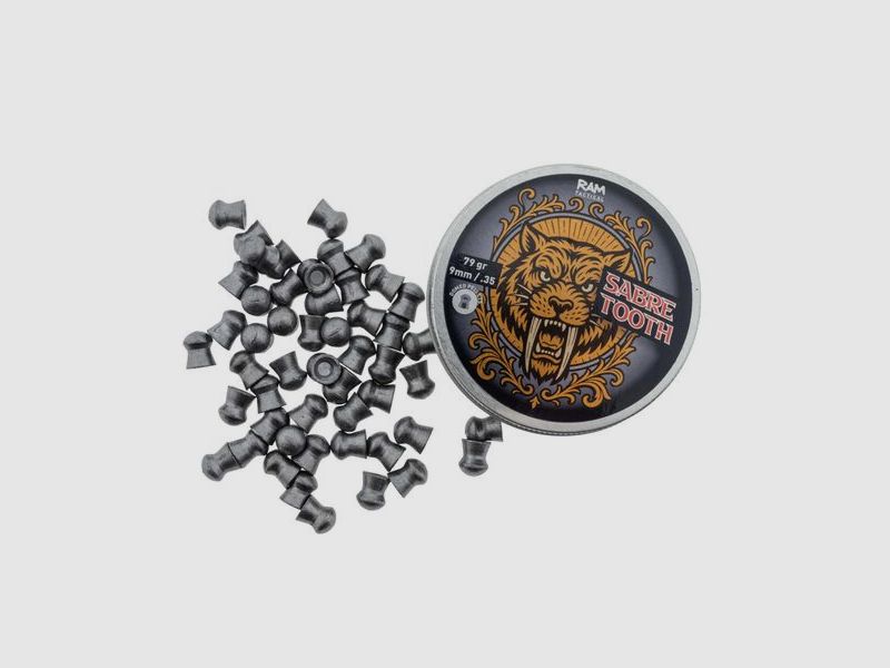 .357 / 9mm | 79 gr | Rundkopf-Diabolos | Ram Tactical, Bild 3 von 6