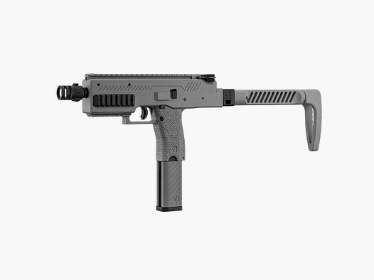 VMP-1 Vorsk SMG Replica - 0,95J Vermogen - Grijze Kleur - Nauwkeurige en Betrouwbare Airsoft