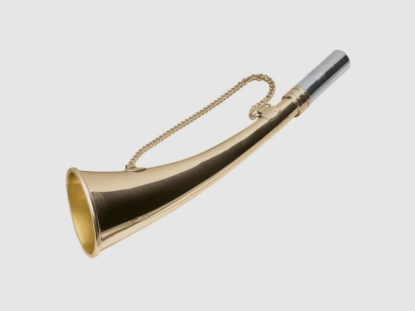 Signalhorn Messing blank – 21 cm