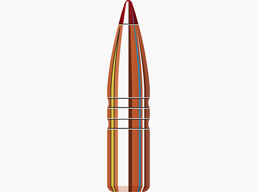 Bala Hornady 6mm/.243 CX 80GR sin plomo 50 piezas