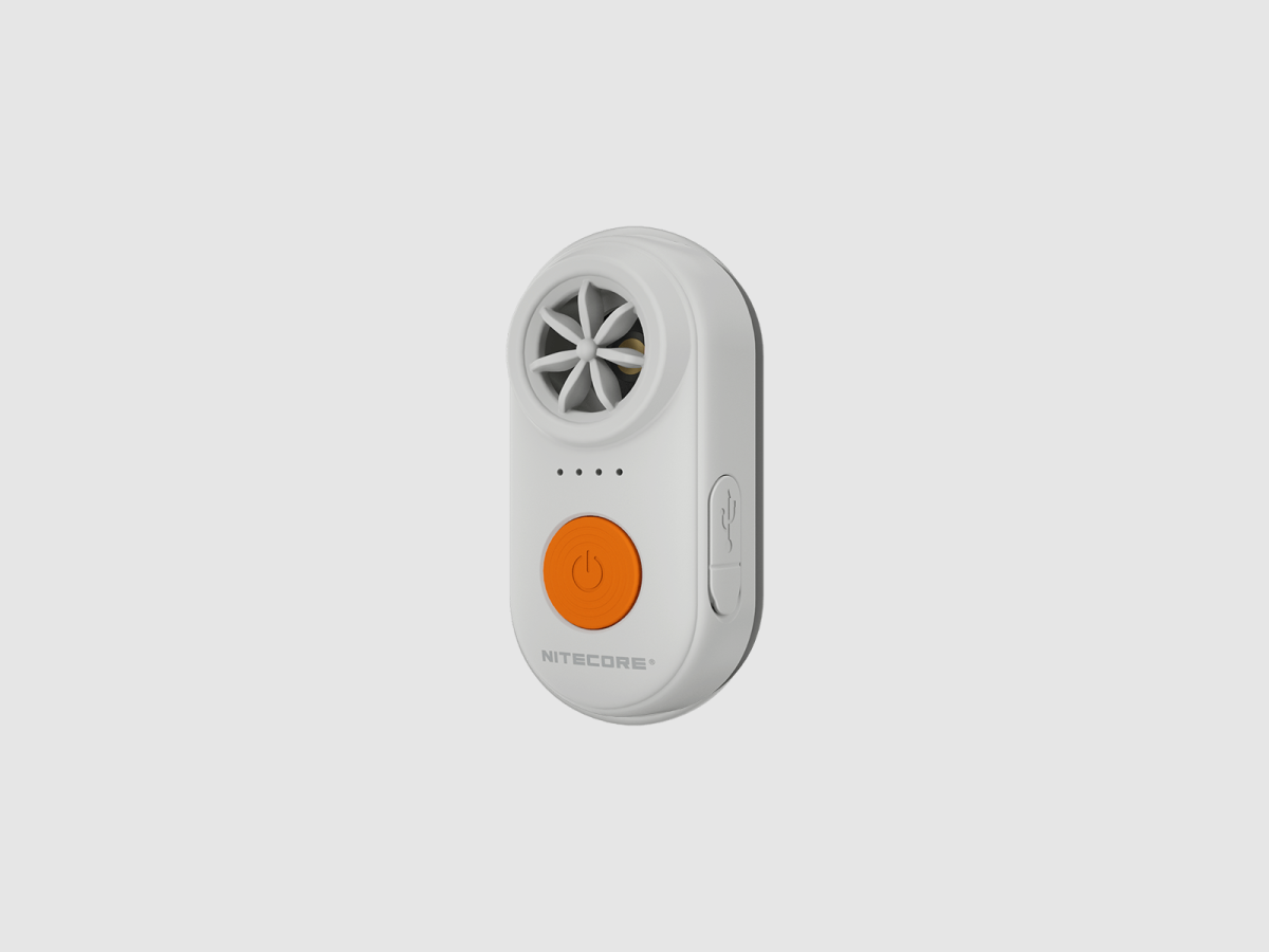 Nitecore NWE10 Sifflet électronique d’urgence blanc, image 2 sur 2