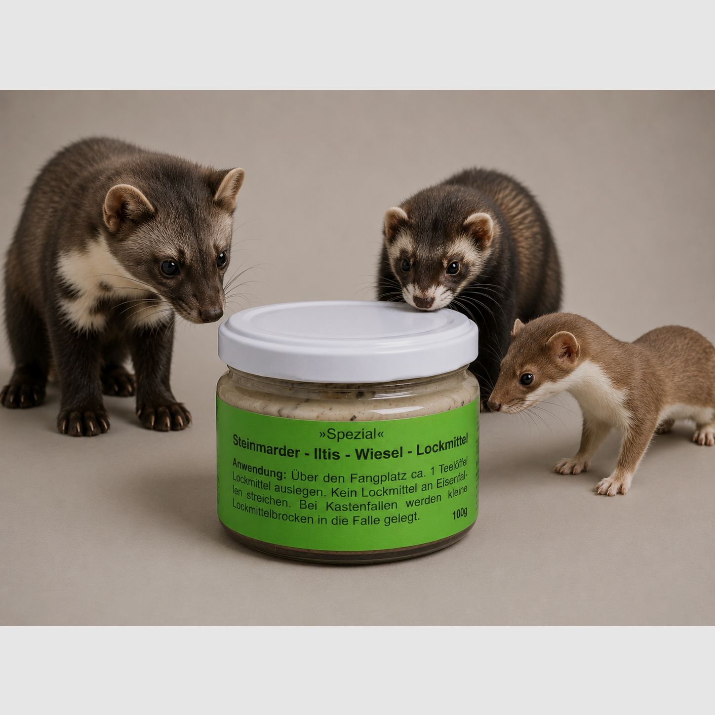 Attractifs spéciaux pour martres, furets et belette