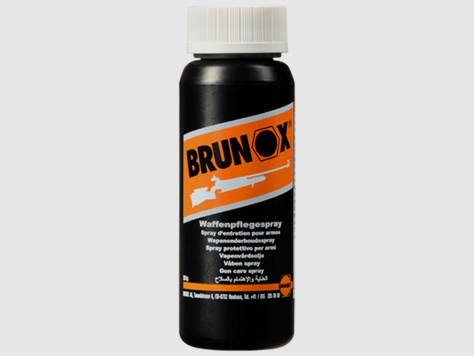 BRUNOX entretien des armes 100ml flacon compte-gouttes