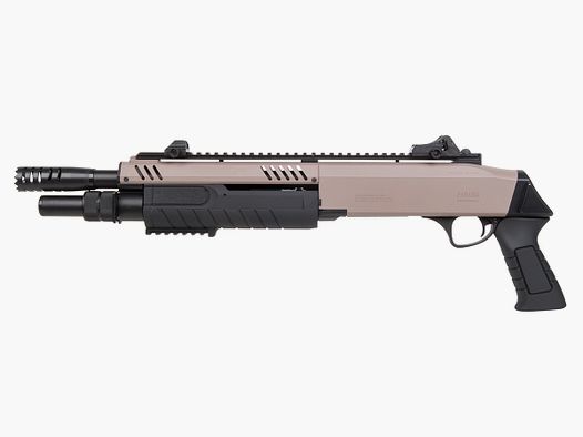 Fabarm STFS12 11" Tan 6mm - Airsoft sprężynowa strzelba pump-action