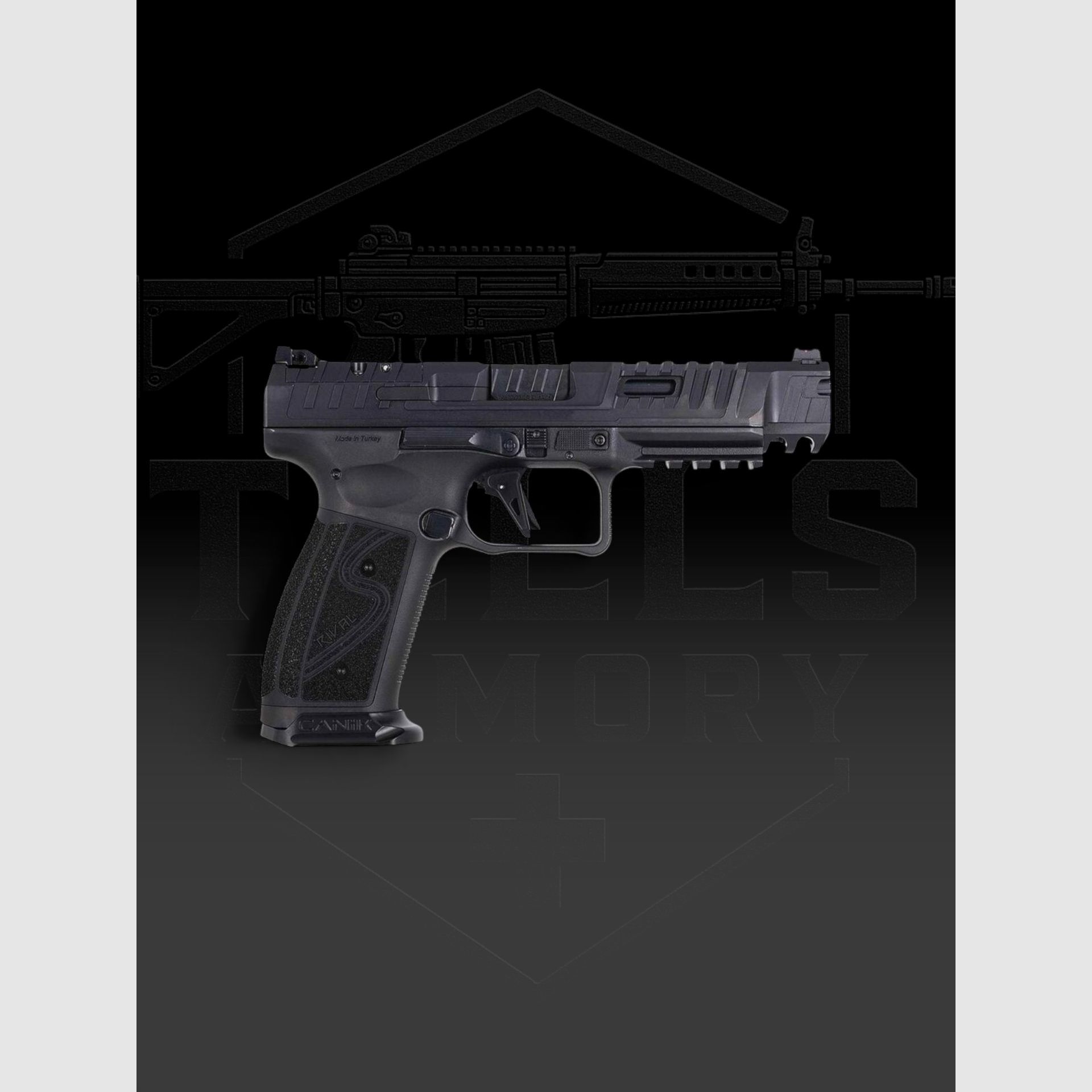 CANIK SFx RIVAL-S, Blk, 9x19mm, Bild 2 von 3