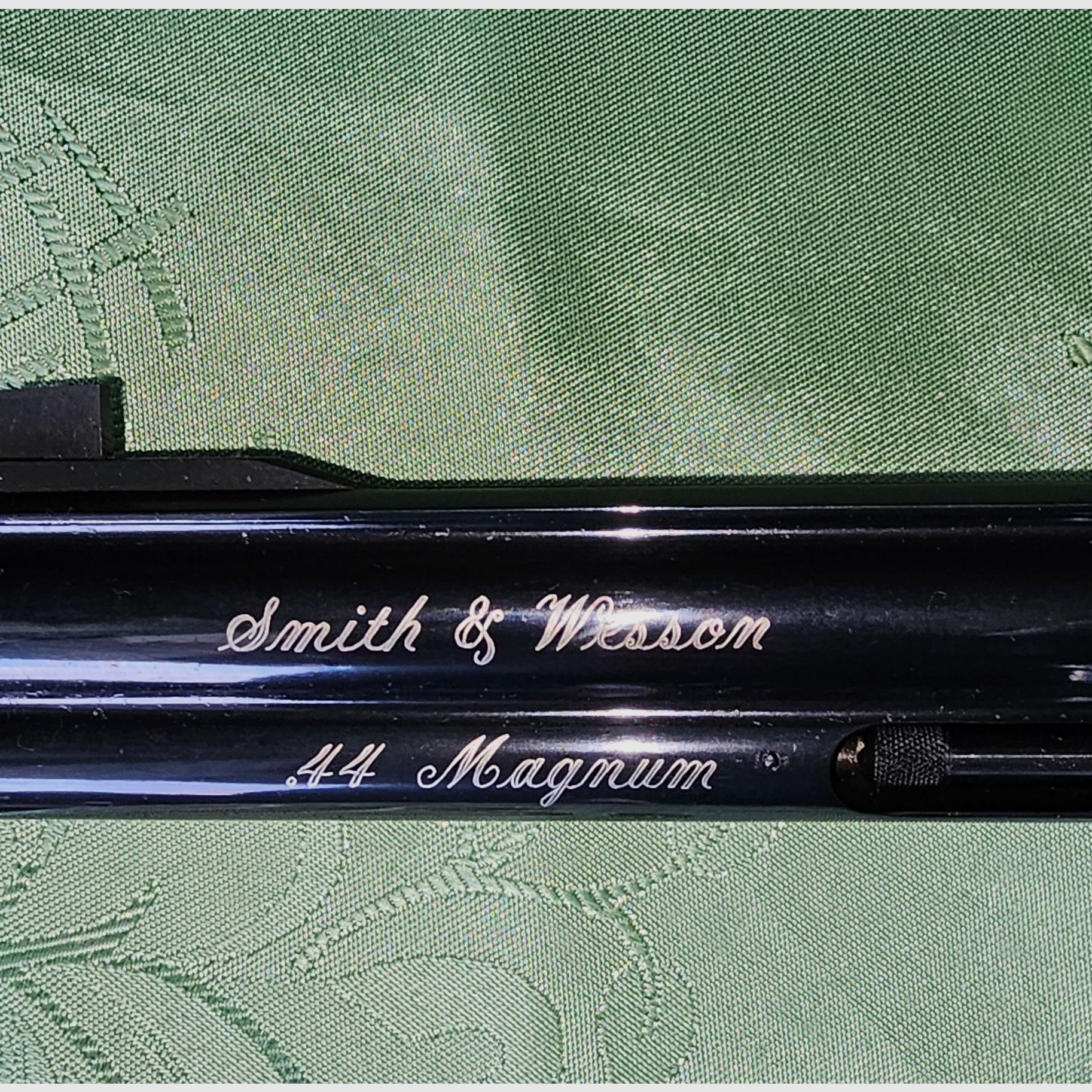 44 Rem Mag  Puma Rossi + S&W + Patronen