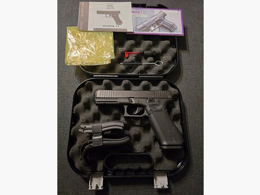 Glock 17 SV stalowy zamek 9mm PAK broń hukowa