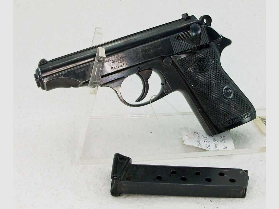 Revolver Manurhin PP Cal. 7,65 état bon canon bon