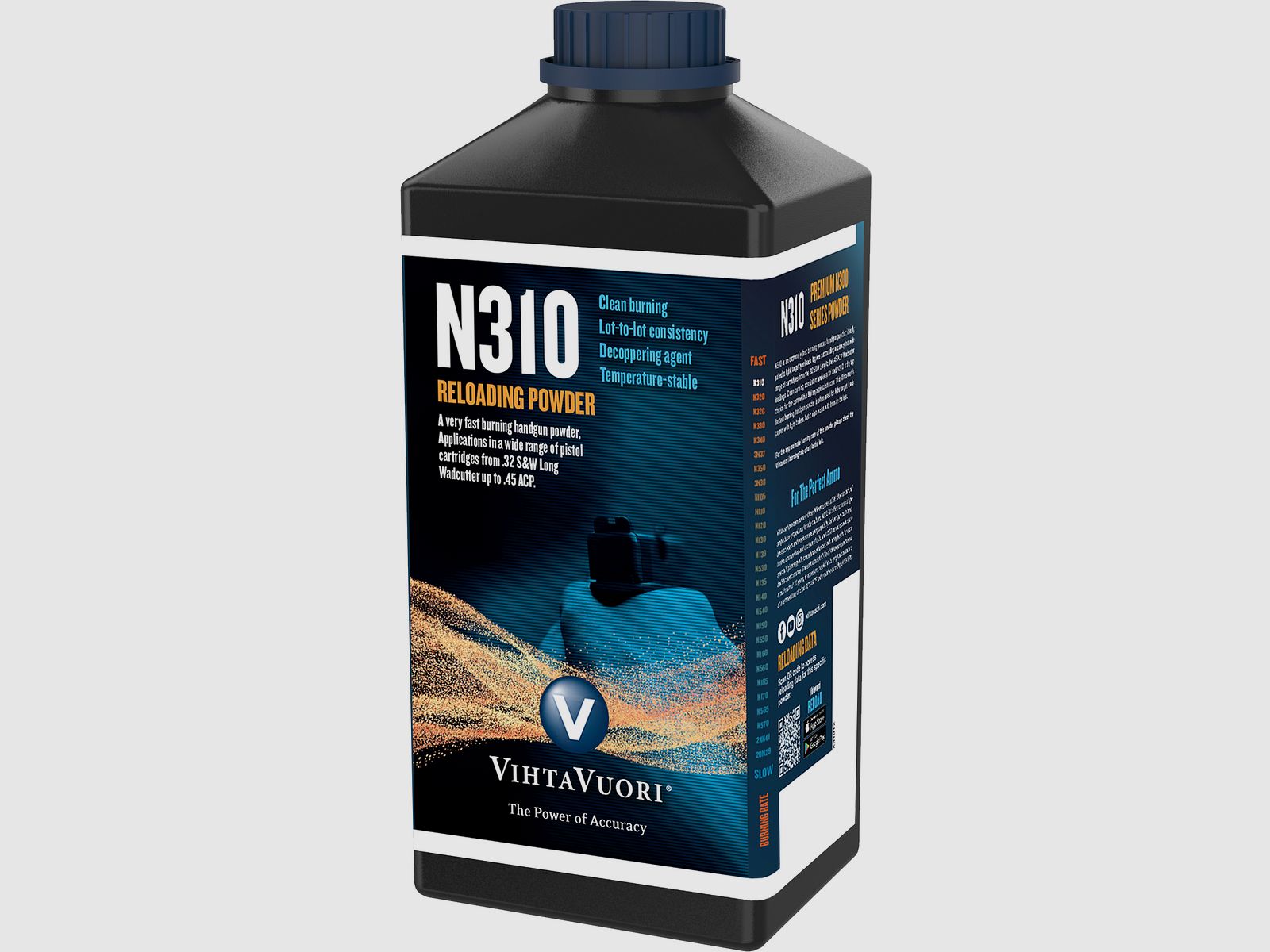 Vihtavuori N310, kaliber