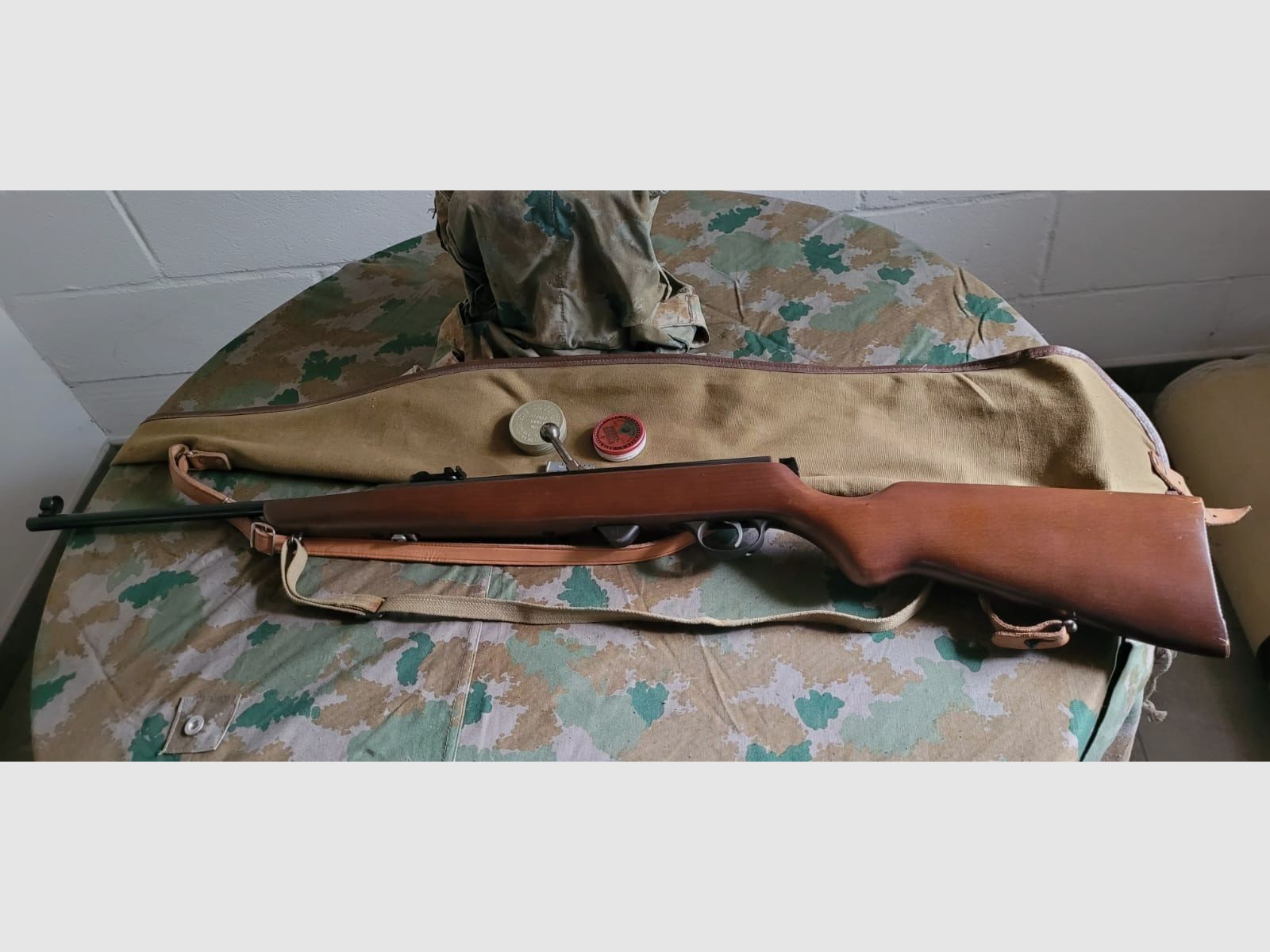 DDR Luftgewehr mit Magazin Haenel 310 zu verk.