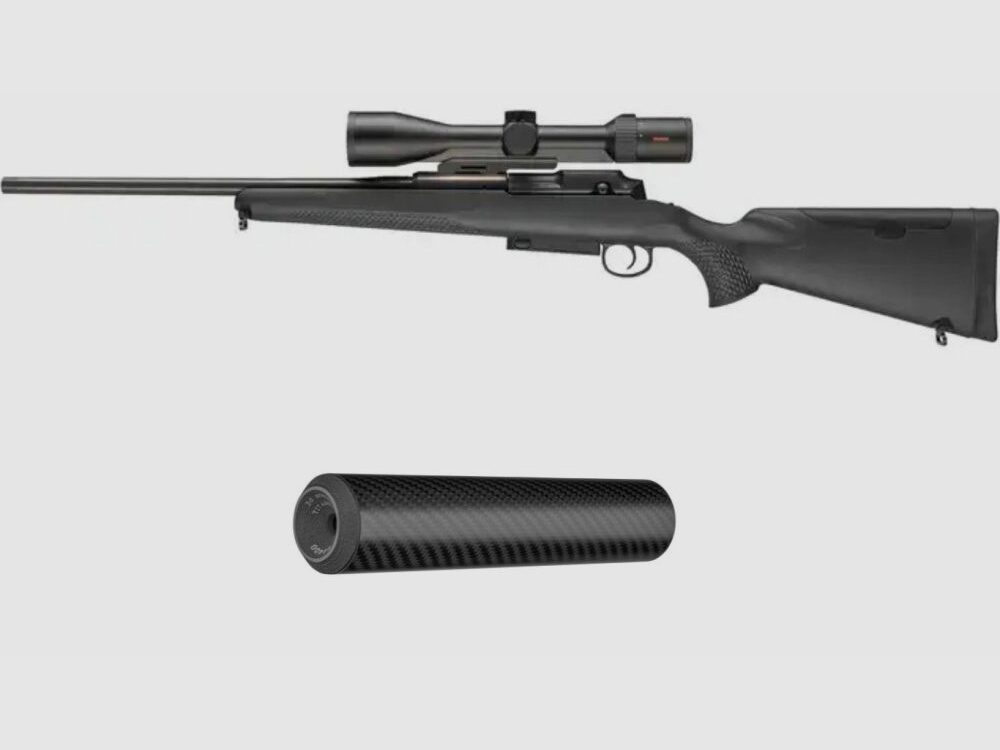 Mauser Mauser Komplettangebot Repetierbüchse M25 Extreme + Zielfernrohr Minox RS 4 + Schalldämpfer Inca Air 44Ti