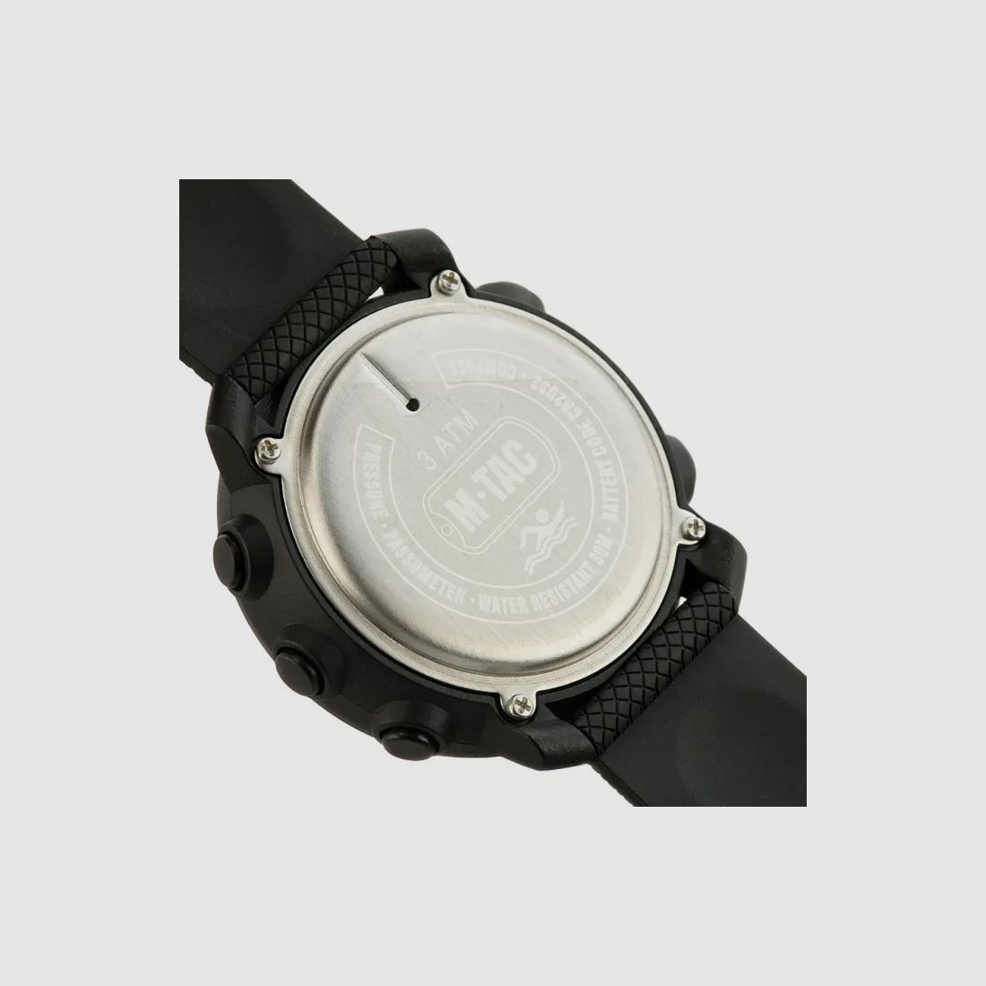 M-Tac® Taktische Multifunktionsuhr Schwarz