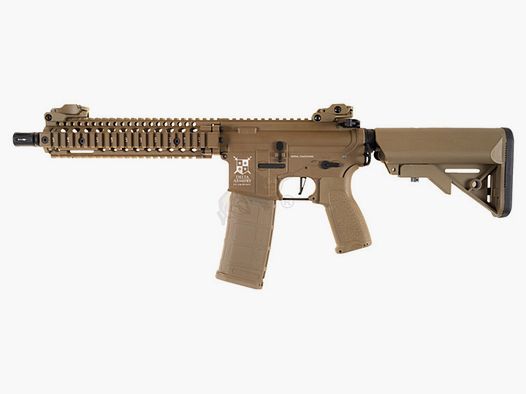 AR15 MK18 ALPHA Vollmetall Delta Armory Tan S-AEG Airsoft Gewehr Frei ab 18 Jahren