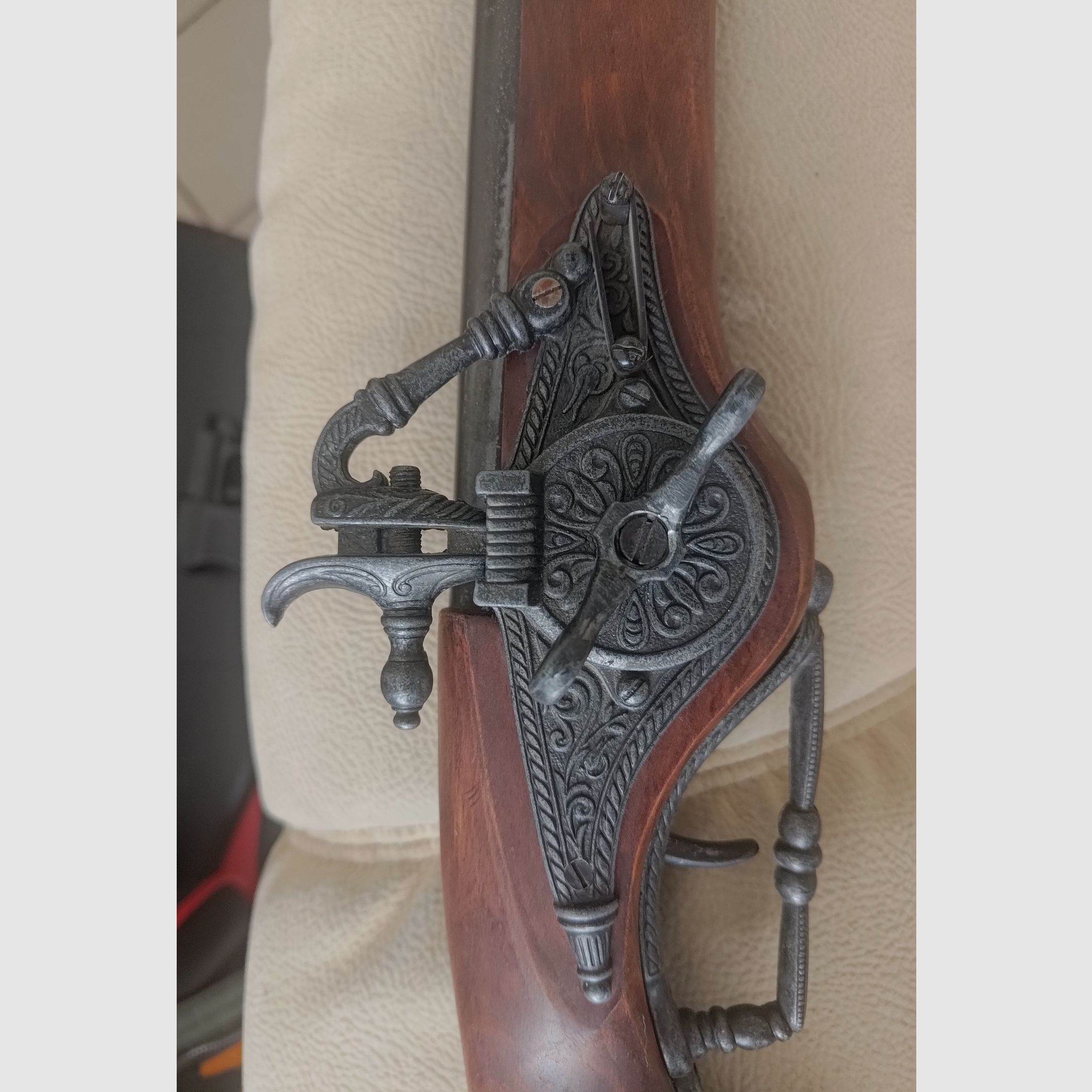 Dekowaffe Steinschlossgewehr im sehr guten Zustand 