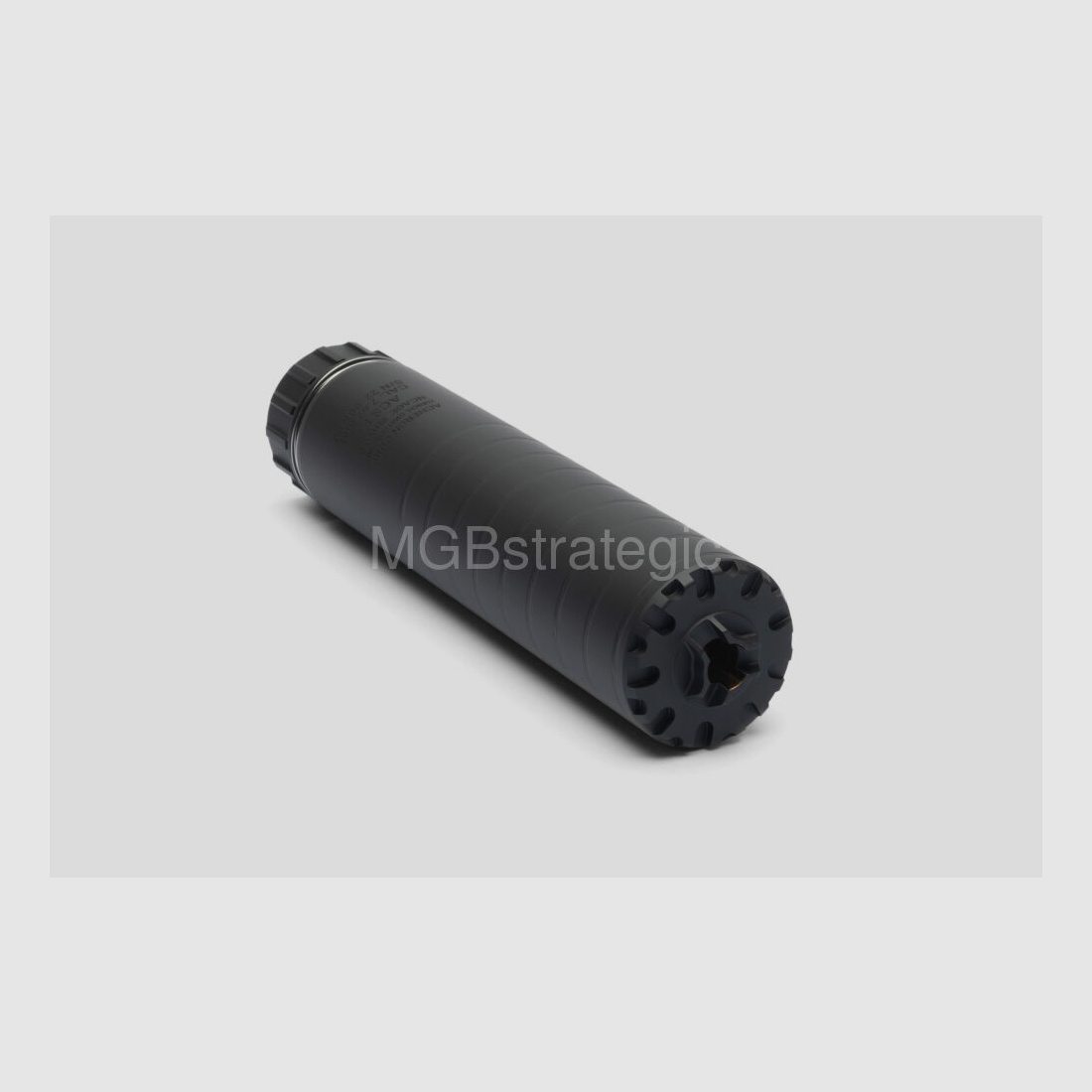 Acheron ACS E1 7.62 suppressor for Acheron HexaLug muzzle device quick release system HexaLug - available in black and FDE!