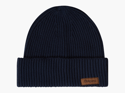 Bergans Nordmarka Merino Beanie Granatowy Rozmiar Uniwersalny