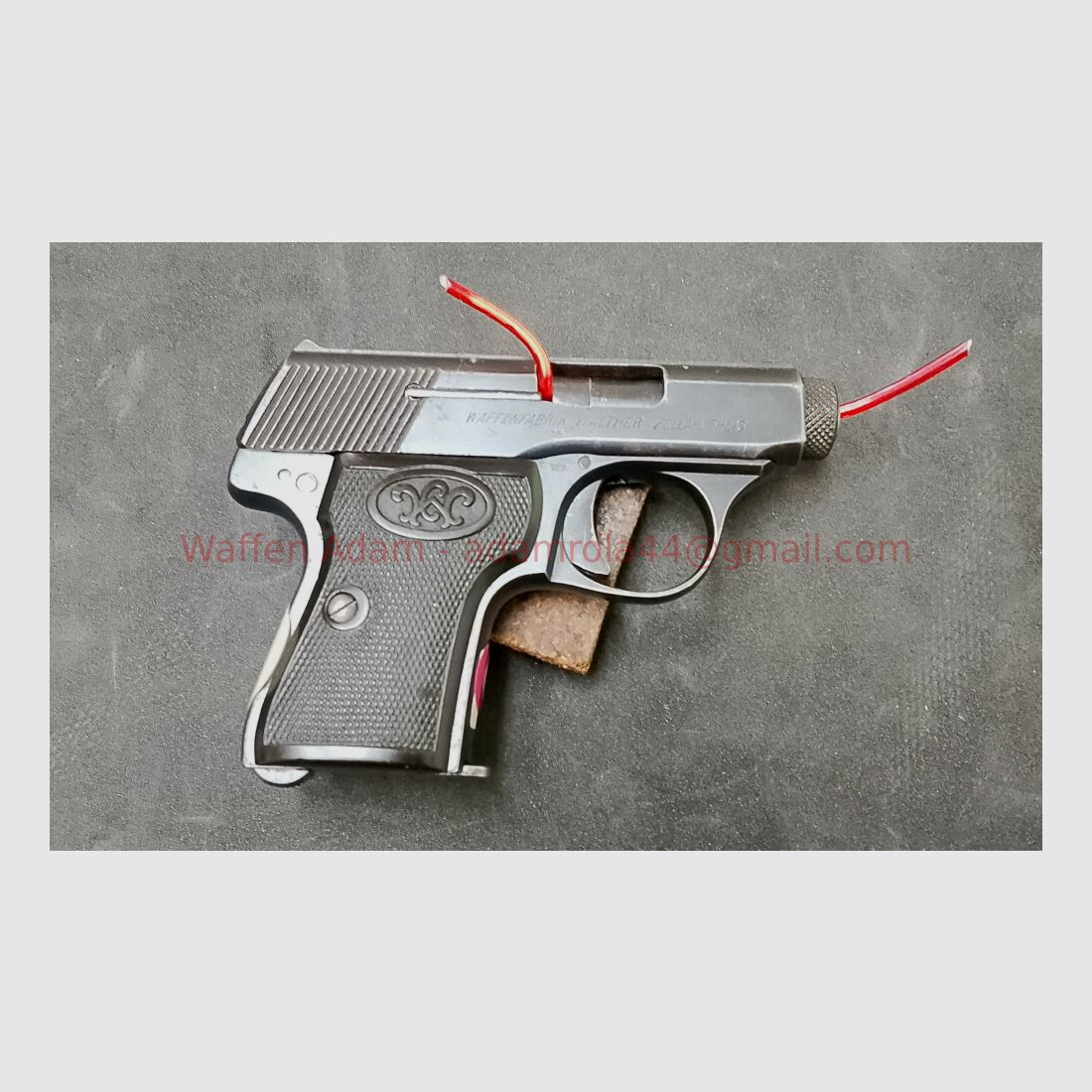Walther Zella Mehlis Mod.5 pistolet de poche