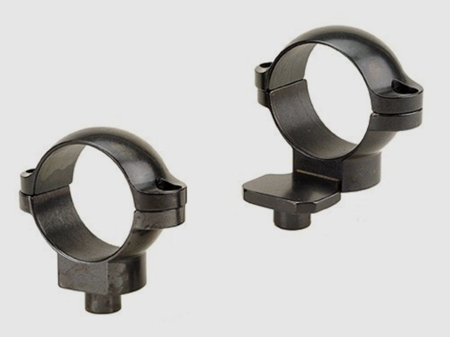 Leupold QR Ringe 25,4mm extended medium gekröpft glänzend schwarz