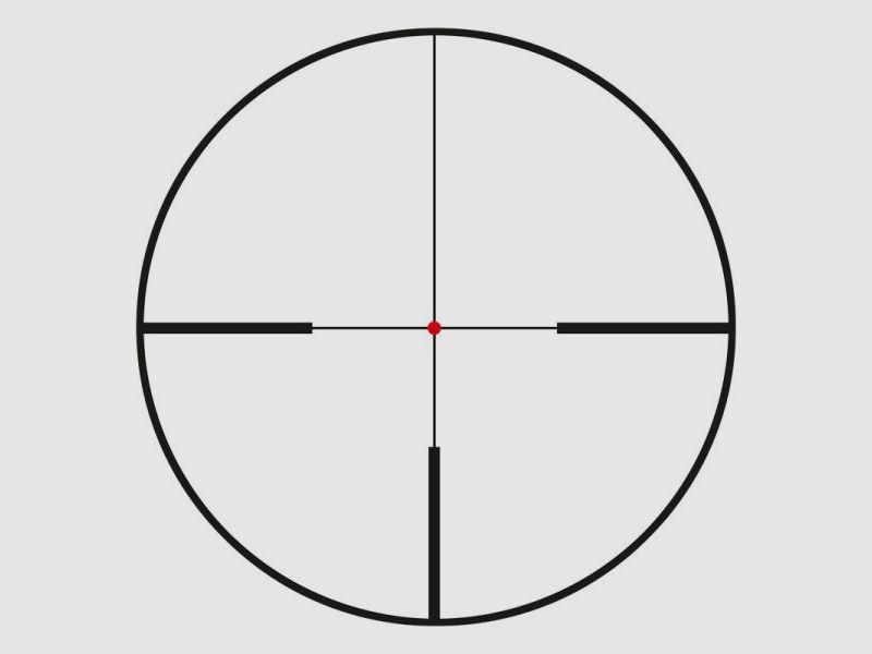 STEINER Zielfernrohr mit Leuchtabsehen 1,6-12,8x42 BT Ranger 8 Abs. 4A-I