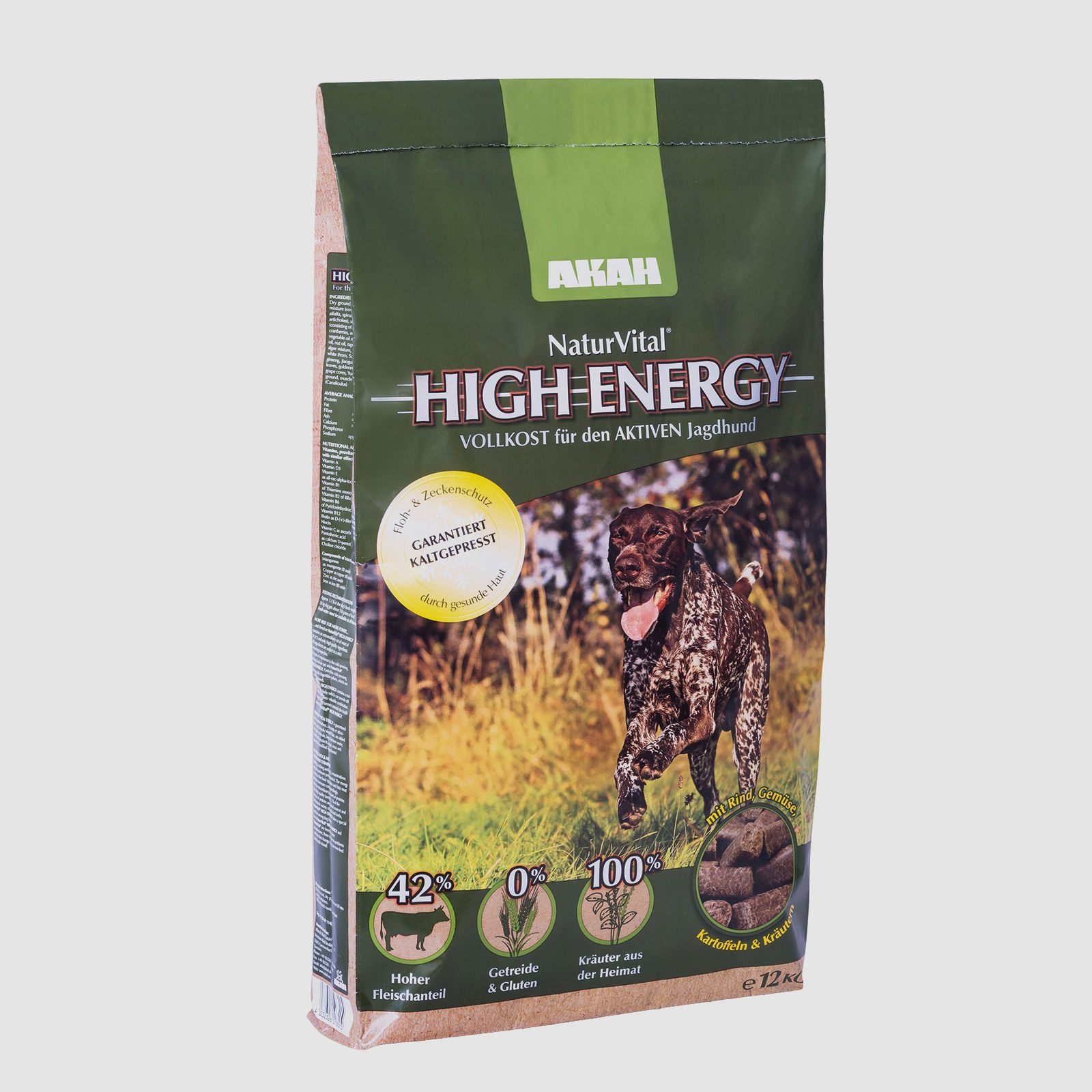 AKAH NaturVital® HIGH ENERGY Hondenvoer 12kg