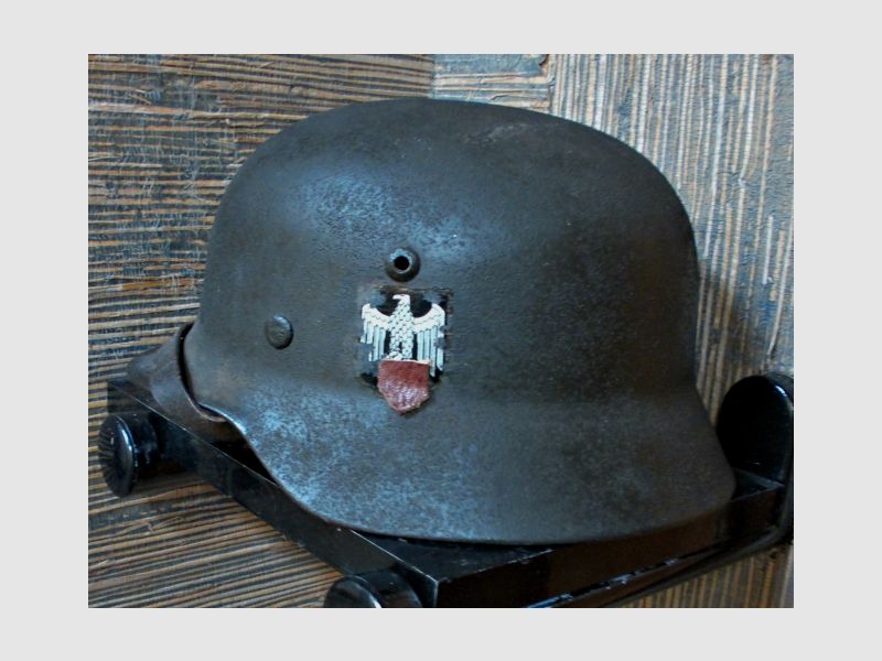 Orig. Stahlhelm M35 , KEINE verbotenen Abzeichen..