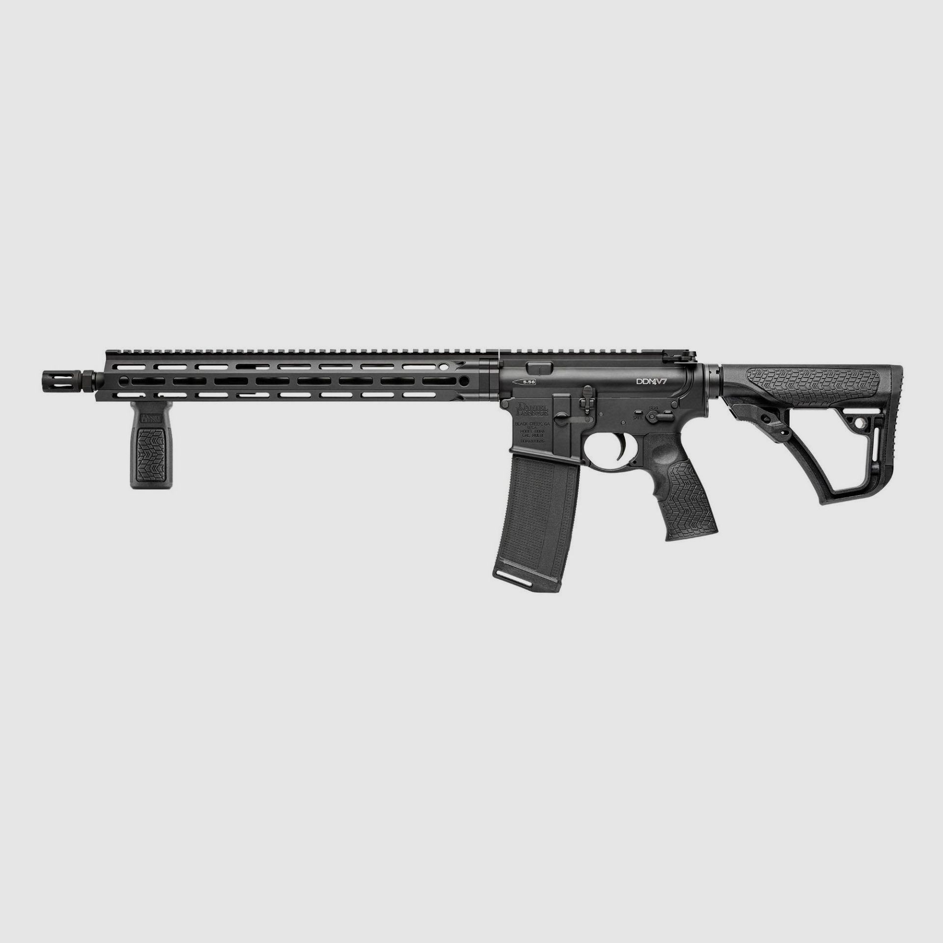 Daniel Defense DDM4 V7 16″ Schwarz – .223 Rem., Bild 2 von 2