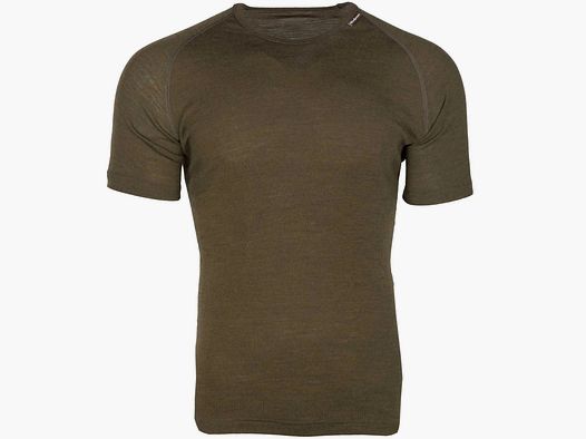 Woolpower Woolpower T-Shirt Tee Lite - Negro / S Hombres