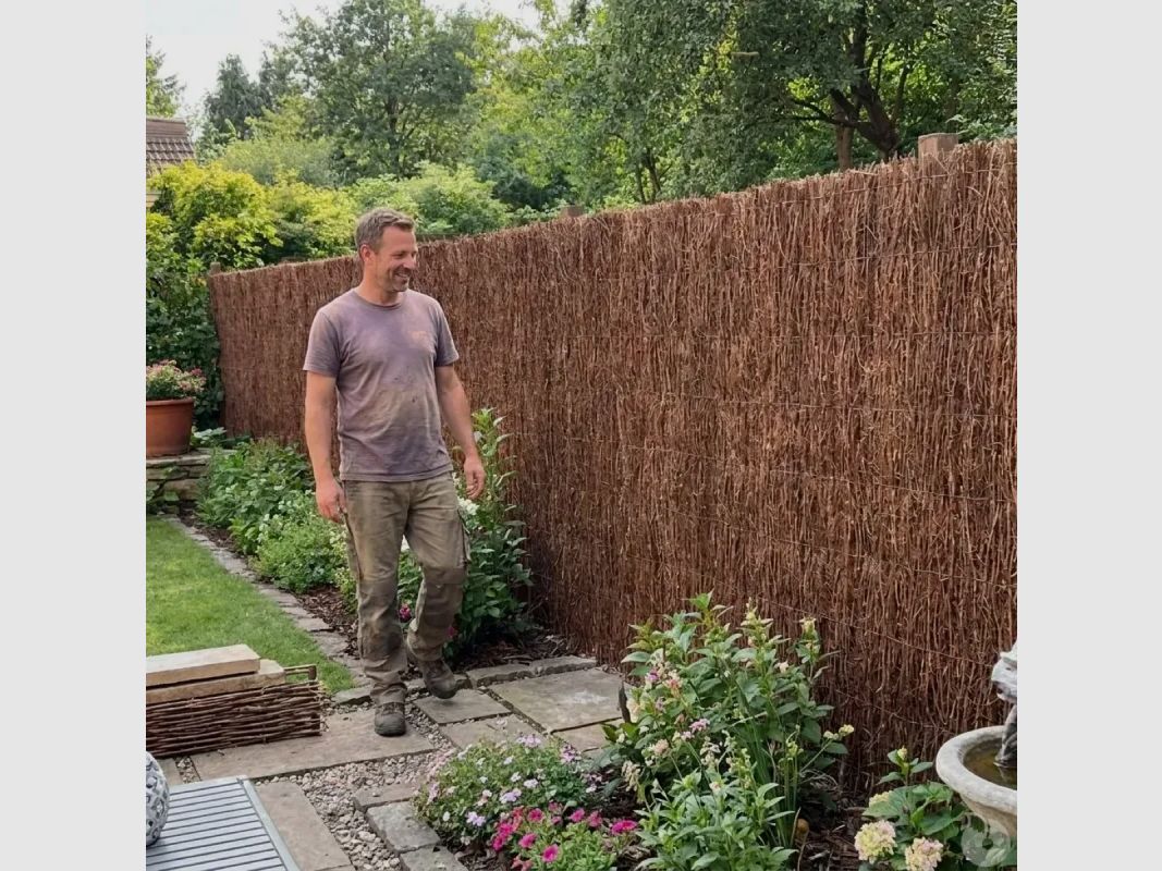 Schermatura naturale in erica 5 × 1,95 m – 0,9 kg/m², immagine 2 di 15