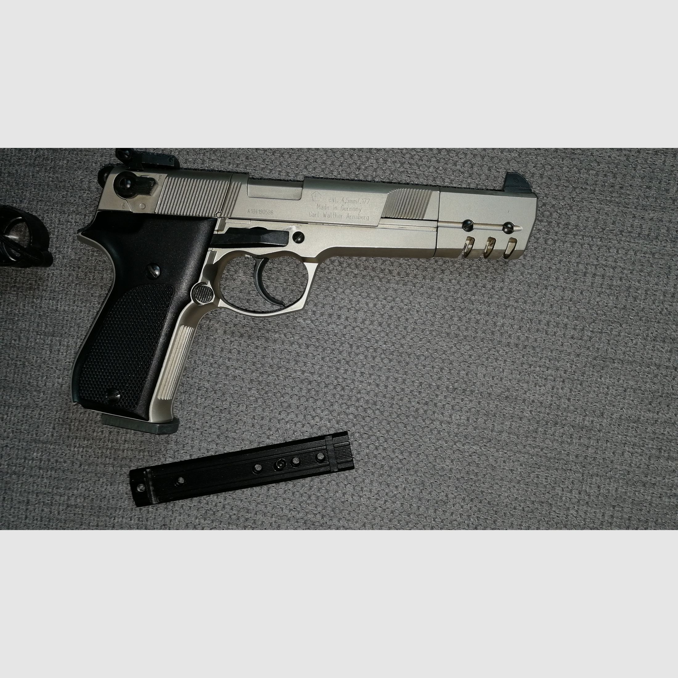 Walther Luftpistole CP 88 silber