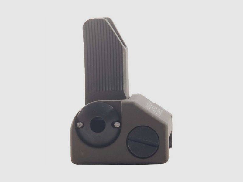 TROY INDUSTRIES 1,34″ OPKLAPBARE VOORKIJKER ALUMINIUM DONKERBRUIN, afbeelding 5 van 6