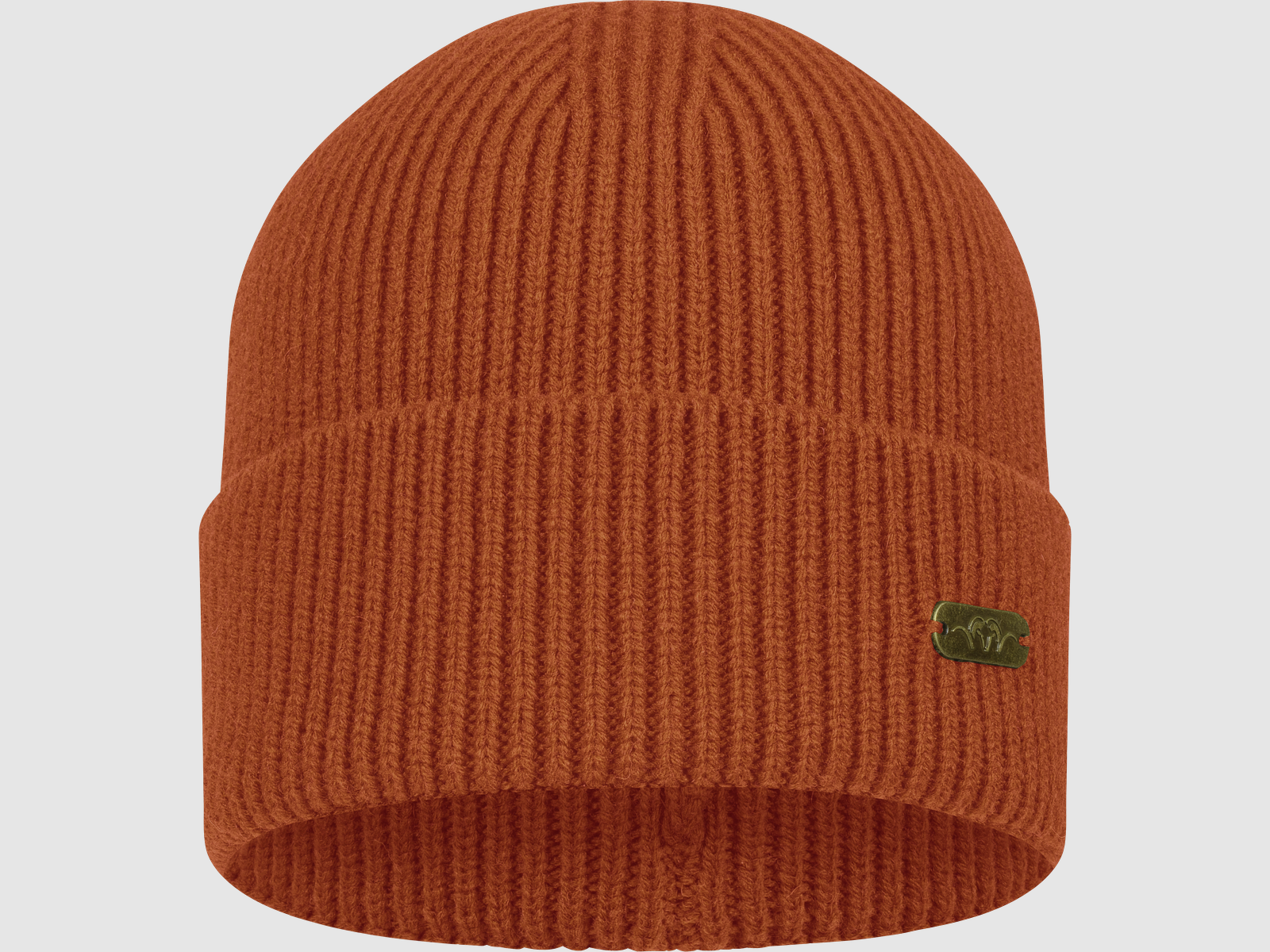 Tommy Rib Beanie Burned Orange ONE_SIZE