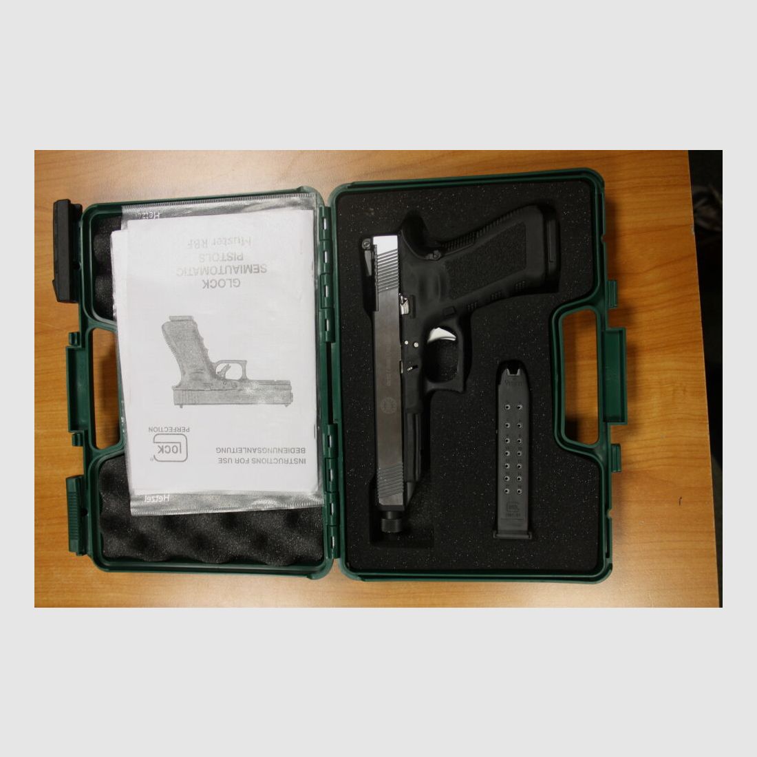 Glock RBF 6634 MOS Gewinde Kaliber 9mm Luger LP 1590 Euro 6634