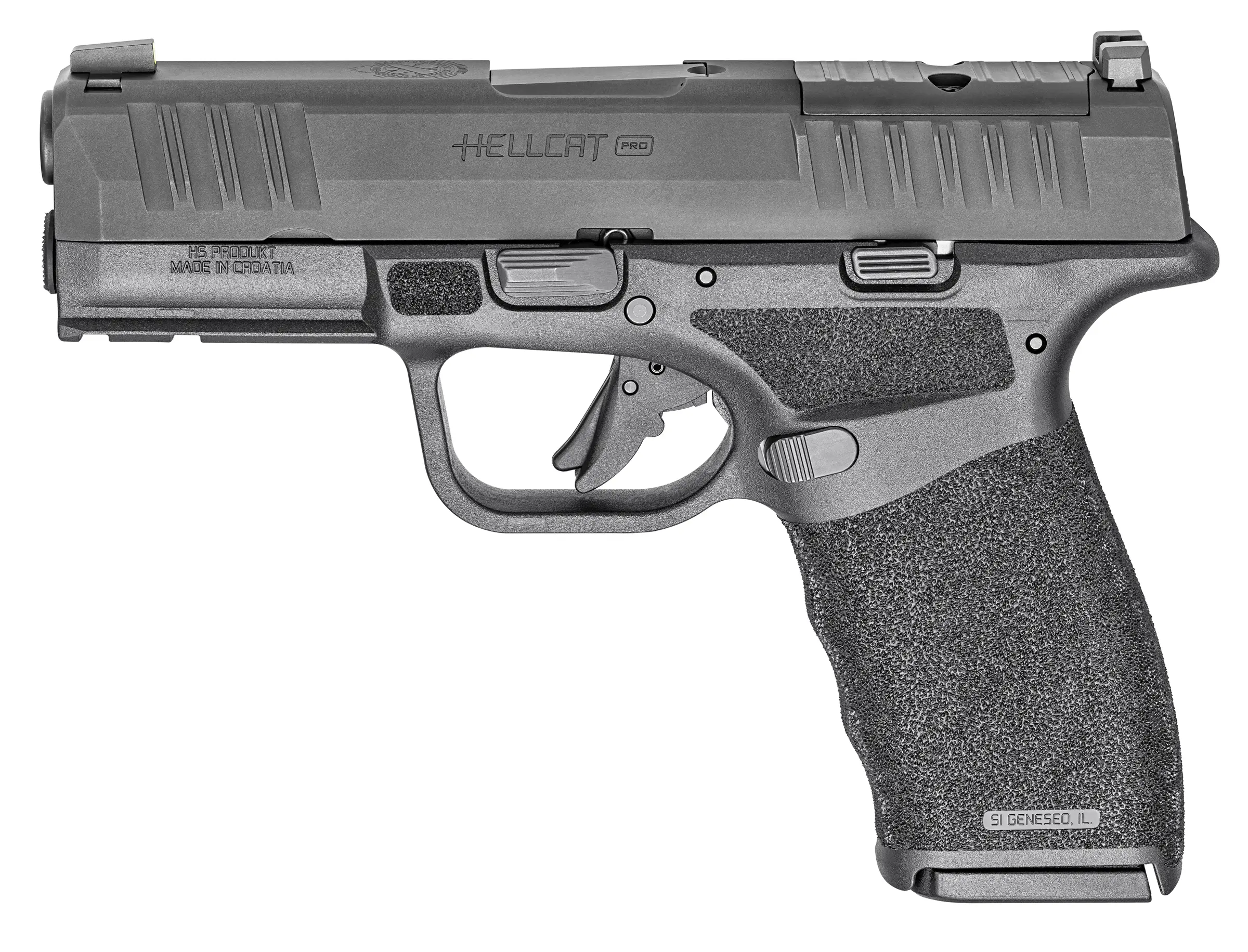 Springfield HELLCAT PRO OSP 9mm pistool zwart loop 3,7", afbeelding 8 van 10