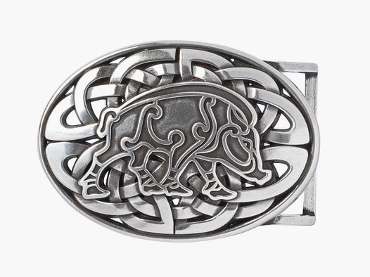 Fibbia per cintura cinghiale