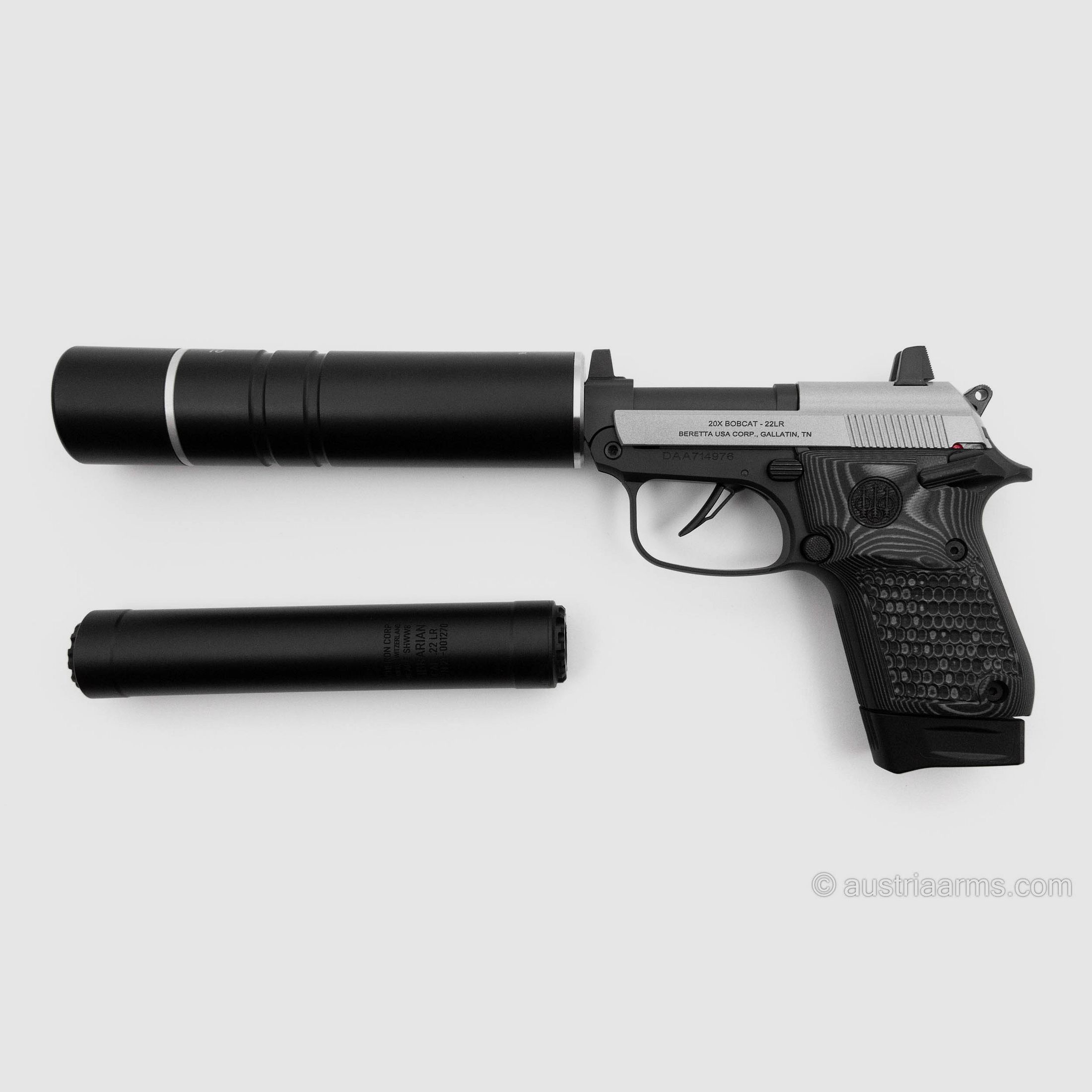 Beretta 20X Bobcat with threaded barrel, new gun, .22 LR, image 4 of 11