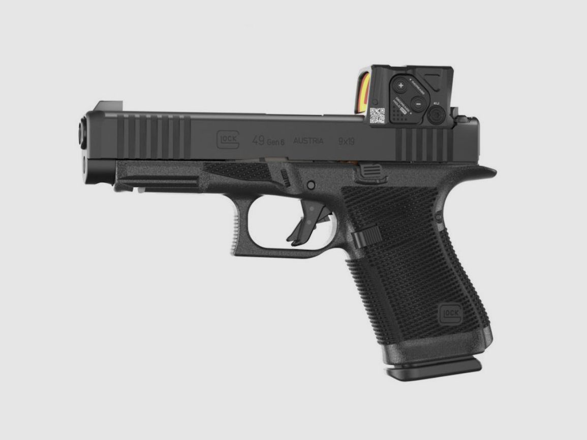 Pistole Glock 49 Gen6, A-Cut Combo, 9×19, Reflexvisier Aimpoint COA, 15 Schuss, Bild 1 von 2